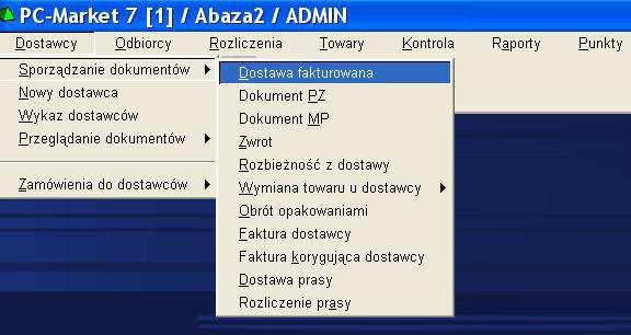 Kiedy już mamy wszystko skonfigurowane to można przystąpić do importowania dokumentów EDI.