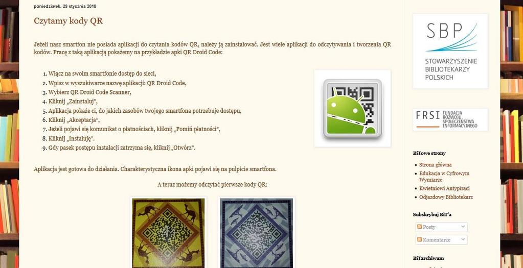 Dlatego na blogu można znaleźć na przykład instruktażowe teksty i filmiki (nasze autorskie) dotyczące tworzenia awatarów, interaktywnych ćwiczeń i quizów, chmur wyrazów, wszechstronnego korzystania z