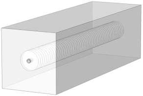 nofazowego (NaNO 3 ) wymiana ciepła (heat transfer in solids module, heat transfer in fluids module). Rys. 1.