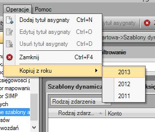 Krok 7 - Automaty księgowań podatkowych Jednostki, które w programie Foka prowadzą ksiegowość podatkową muszą dodatkowo ustawić automaty odpowiedzialne za automatyczne ksiegowanie należności