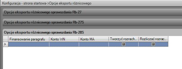 Krok 12 - Eksport różnicowy Jeśli w roku 2018 chcemy wykonywać eksport różnicowy sprawozdań jednostkowych musimy skonfigurować opcje eksportu różnicowego.