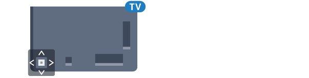 3 - Wybierz opcję Jasność logo Philips i naciśnij przycisk (w prawo), aby przejść do menu.