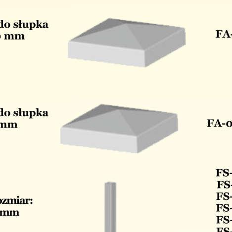 100x100 mm FS-701-100-001 FS-701-110-001 FS-701-120-001 FS-701-140-001 FS-701-130-001