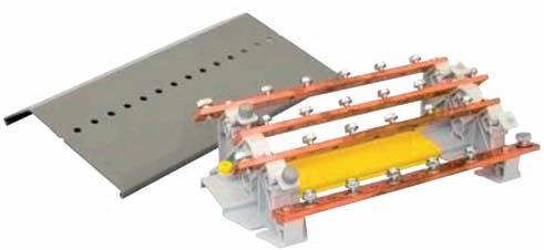Bloki rozdzielcze typ: BRS Distribution blocks type: BRS Распределительные блоки тип: BRS Zastosowanie: Rozdział energii w szafach sterowniczych i rozdzielnicach.