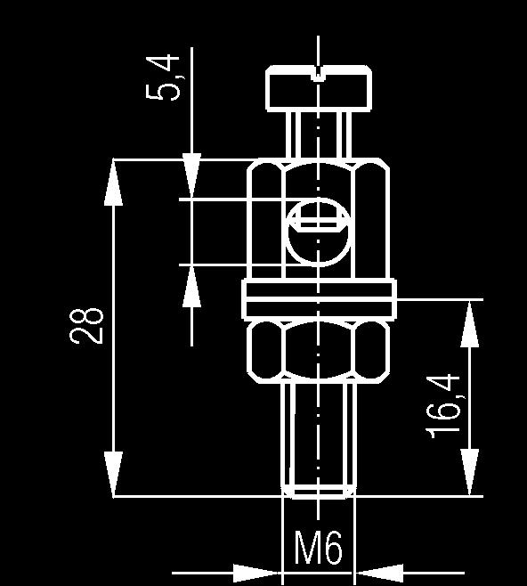 Copper cables with cross-section up to 35 mm2 can be mounted on tape, using installation clamp ZM-1.