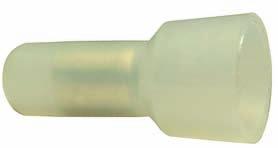 Zakończenia przewodów izolowane typu ZPI Insulated cable endings, ZPI type Заглушки концевые изолированнные ZPI Zastosowanie: Łączenie żył przewodów w puszkach instalacyjnych NN.