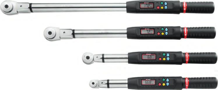 KUCZE DYNAMOMETRYCZNE EEKTRONICZNE KUCZE I ŁĄCZNIKI DYNAMOMETRYCZNE EEKTRONICZNE E.306D - Klucze dynamometryczne elektroniczne z odczytem momentu E.