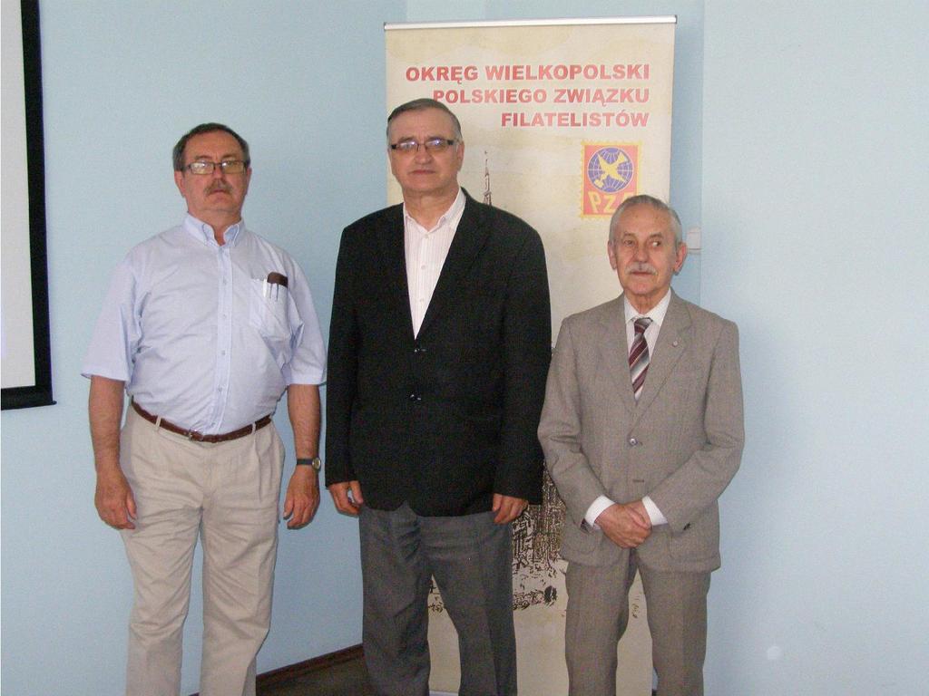 Il. 3. Okręgowa Komisja Rewizyjna. Od lewej: Leszek Wincenciak, Henryk Krysztofiak, Mirosław Jasicki.