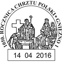 UP 61-890 Poznań 1. Datownik kwadratowy otwarty z treścią: 60. Rocznica Poznańskiego Czerwca 1956 28.06.2016 POZNAŃ 1.