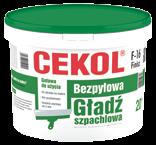 Gładź szpachlowa Cekol F-16 0 kg do