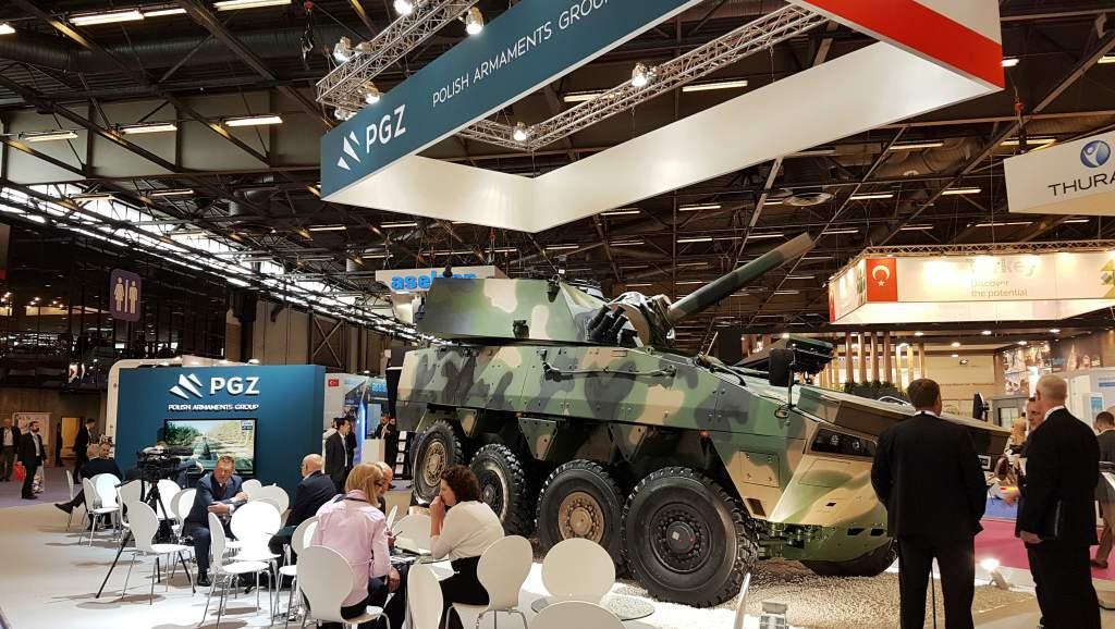 PGZ EUROSATORY Paryż 2016 Stoisko Polskiej Grupy Zbrojeniowej na