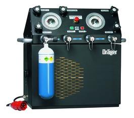 Booster DOB 300 umożliwiają wydajny transfer tlenu (do 300 bar) z butli magazynowych do butli do aparatów.