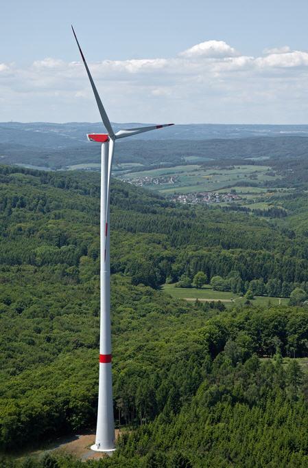 Energetyka wiatrowa w Polsce i na świecie Najwyższe wieże elektrowni wiatrowych na świecie, c.d. Zdj.