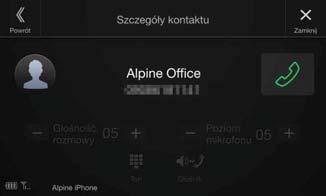 W tym urządzeniu obsługiwana jest wyłącznie funkcja połączeń oczekujących dostępna w telefonie komórkowym.