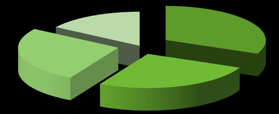 3 wskaźniki 6 wskaźników 5 wskaźników 5 wskaźników realizacja do 50% realizacja 50-75%