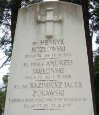 Monografia rzymskokatolickiej parafii św. Anny Matki Najświętszej Marii Panny w Tuczępach, 63 Nagrobek 1 Rok 2012, 7 sierpnia. Nagrobek ks. Henryka Kozłowskiego (foto Henryk Kulik). 7.7. Krawiec Antoni, 1931-1992 Urodził się 15 listopada 1931 roku (parafia r.