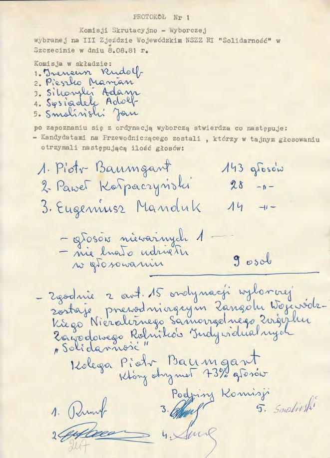 NSZZ Solidarność (1980 1989) w zasobie Archiwum Państwowego... 139 Il. 5.