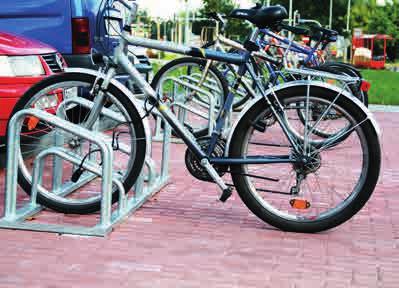 STOJAKI I WIATY ROWEROWE Stojaki rowerowe są jednym z głównych elementów małej architektury jaki produkujemy.