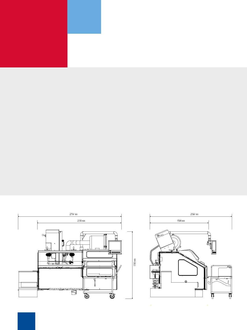 B 600 Automatyczna maszyna do ostrzenia i polerowania Parametry techniczne Głębokość (wraz z modułem poszerzenia magazynka) Długość (wraz z mechanizmem chłodzącym) Wysokość