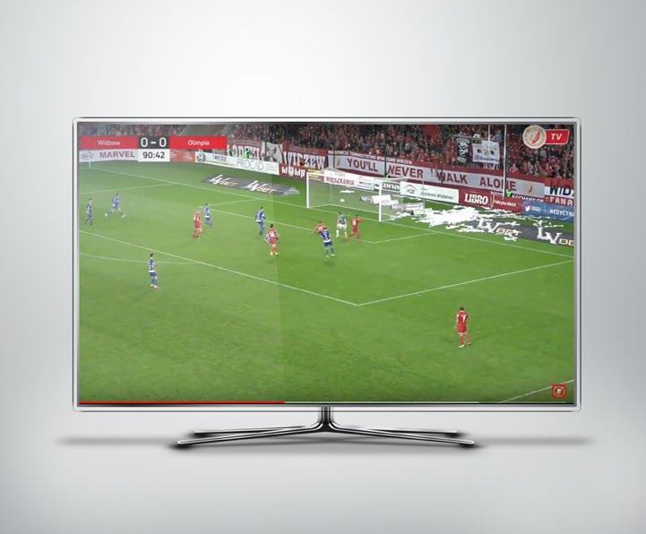 EKSPOZYCJA MARKI POSTY SPONSOROWANE Dwa posty dedykowane sponsorowi meczu w postaci infografiki, wideo lub innej treści sponsorskiej. (ponad 129 tys. obserwujących na Facebooku, Twitter ponad 4 tys.