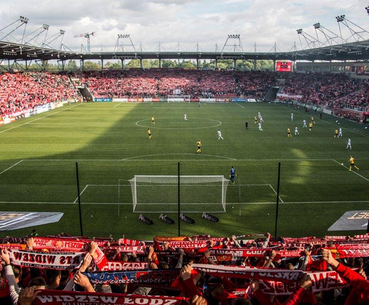 SERCE ŁODZI Stadion Widzewa to obiekt uznawany za wzór komfortu oraz rozwiązań architektonicznych.