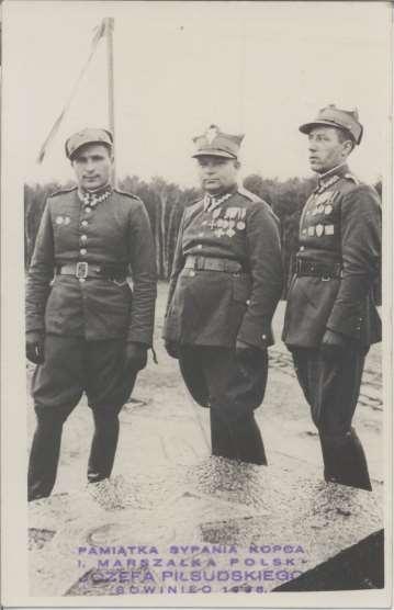 12 Julian Przewłocki, 2. Pułk Strzelców Konnych Hrubieszów Zdjęcie 14 Rok 1935. Kraków. Sypanie Kopca Józefa Piłsudskiego.