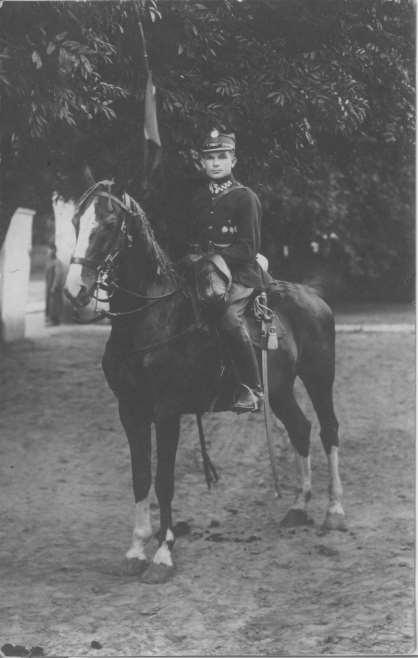 4 Julian Przewłocki, 2. Pułk Strzelców Konnych Hrubieszów Zdjęcie 1 Rok 1922.