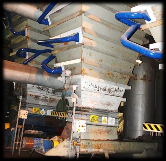 Usuwanie nawisów w bunkrze węglowym kotła OP-140 w EC