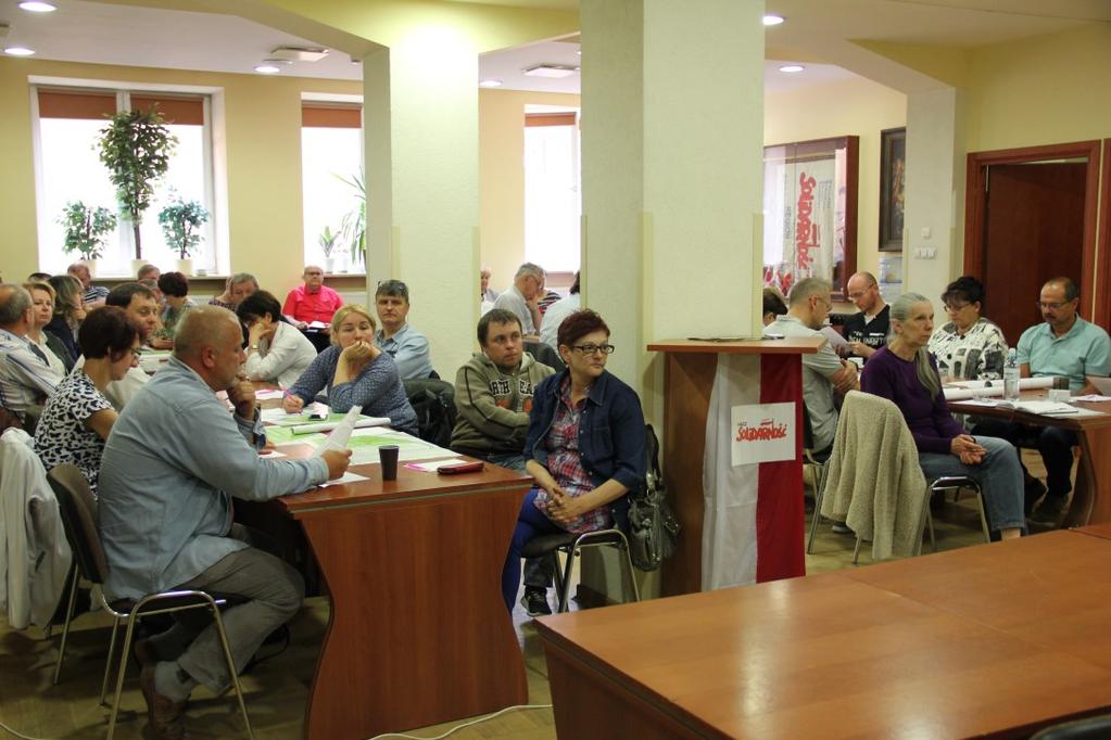 związkowych z terenu Lublina, Łęcznej i Świdnika o możliwie szybkie