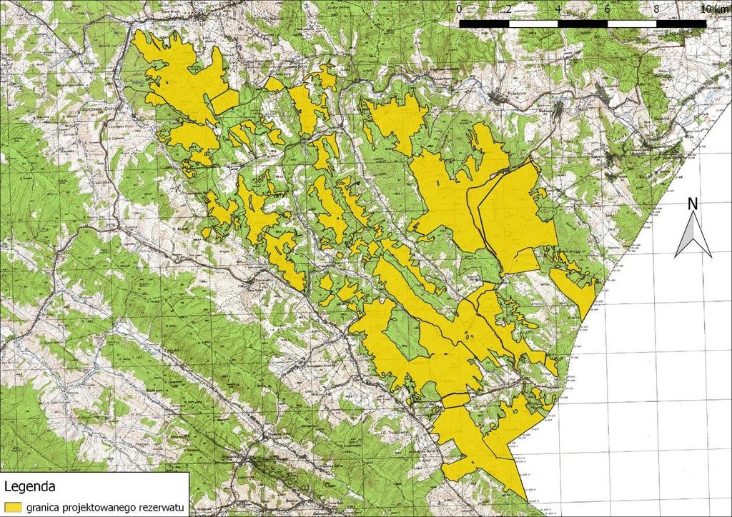 Załącznik nr 1: Lokalizacja rezerwatu "Reliktowa