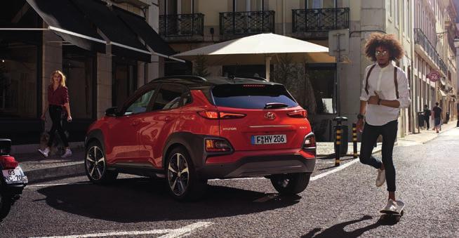 Ty dostrzegasz więcej. KONA Nowy SUV Hyundai troszczy się o Ciebie, a także o wszystko wokół.