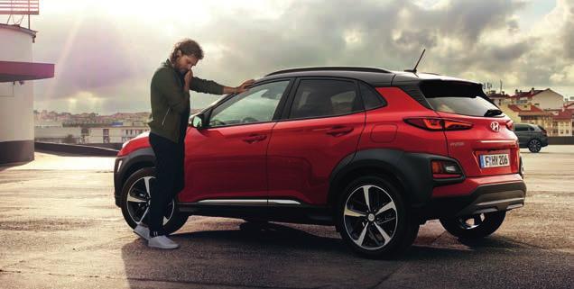 A prawdziwy styl to bycie sobą. Odważ się być inny tak jak KONA Nowy SUV Hyundai.