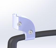 Ergonomiczny kształt złączy umożliwia komfortowe i bezpieczne korzystanie z
