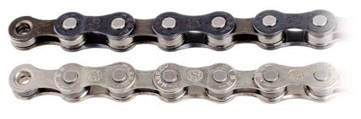 116 ogniw 1/2 x 3/32, pin: 7,3 mm mieszanka stali aluminium, chromu i molibdenu mieszanka stali aluminium, chromu i molibdenu mocowanie na pin ProX by VELO VLG-1389-2 mocowanie na pin 323 g 325 g D2