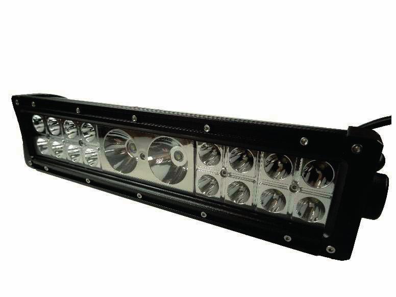 GILMER LISTWY OFF ROAD CZ: LED svtlomety/ SK: LED bodové svetlá/ EN: LED spotlights A A 1607 68W 9V-60V 2250 lm 6000K Czarny 345*86*80mm 5902216720244 B 749 112W 9V-60V 4200