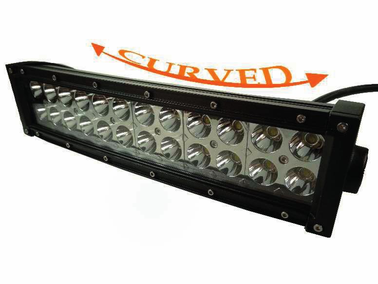 GIFFORD LISTWY OFF ROAD CZ: LED svtlomety/ SK: LED bodové svetlá/ EN: LED spotlights A B A 6531 72W 9V-60V 2600 lm Power LED 6000K 345*86*80mm