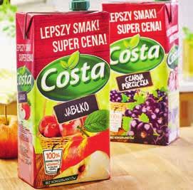 TYMBARK 1 l cena za SUPERCENA ZYSKUJESZ 0 40 1 79 W APLIKACJI 2 19 energetyzujący RED BULL 250 ml 15,96/l 3 Woda smakowa USTRONIANKA 1,5 l 1,26/l 1 89 2 3 89 COSTA 2 l cena za 1,50/l gazowany