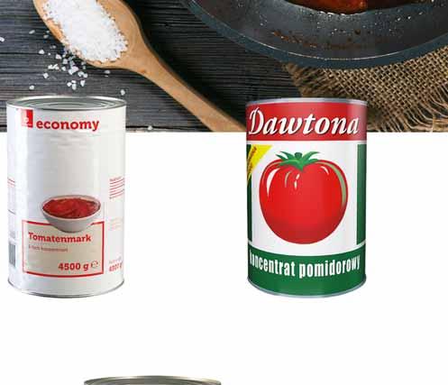 POMIDORY KROJONE BEZ SKÓRKI W SOKU POMIDOROWYM 2,5 KG w ofercie