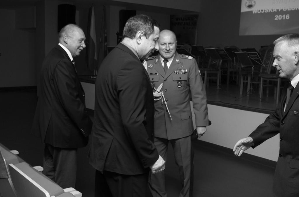 Jerzego Guta dowódcę Komponentu Wojsk Specjalnych, b. dowódcę JW GROM, Kraków, 21.11.