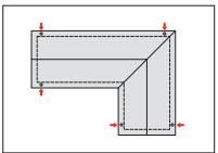 Jeśli powierzchnia jest mniejsza niż 50 m 2 używa się rynien o średnicy 100mm i rur spustowych o średnicy 75mm.