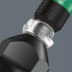 Seria 7400 Wkrętak dynamometryczny nastawny (0,1-3,0 Nm), ESD ESD TOOL RING- MAGNET Rapidaptor Szybki montaż i automatyczna blokada Końcówka może zostać zamocowa na poprzez wciśnięcie jej w uchwyt,