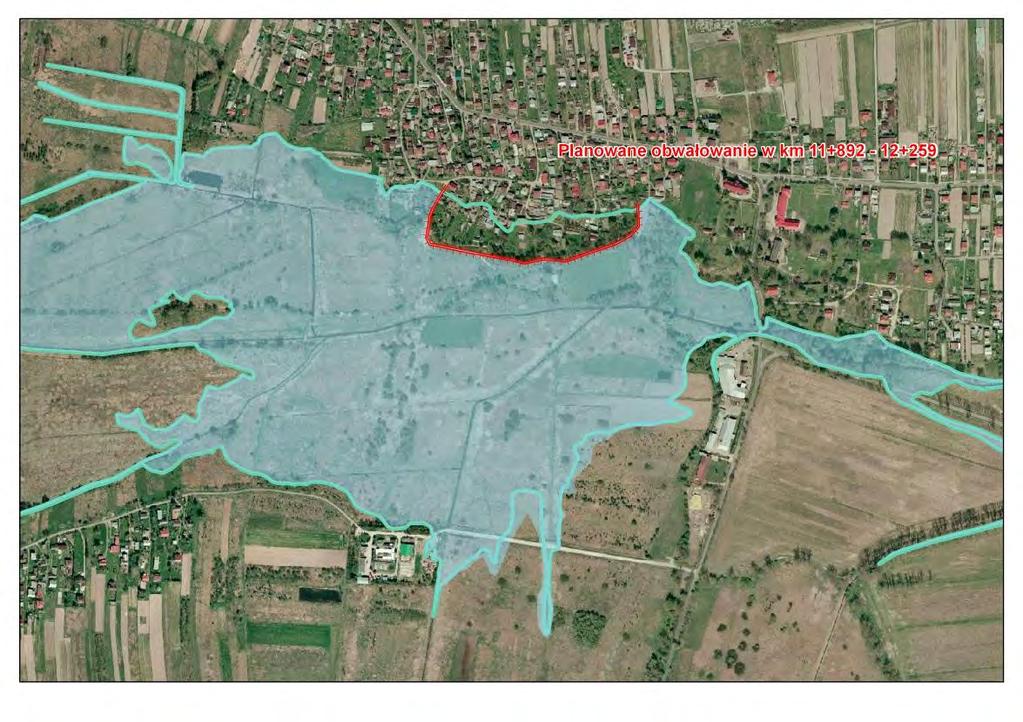 wybudowania zbiorników przeciwpowodziowych, a w przypadku gdy jest to niemożliwe, przewidywane lokalizacje budowy nowych wałów przeciwpowodziowych chroniących zagrożone obszary.