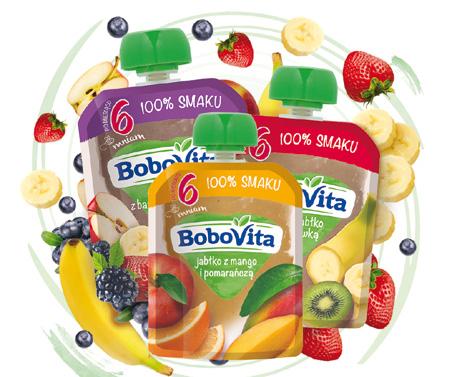 Odkryj musy owocowe BoboVita! Twój Zestaw Ambasadora Właśnie trafiła do Ciebie przesyłka zawierająca: Linia musów owocowych BoboVita to produkty stworzone z myślą o najmłodszych.