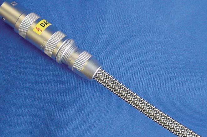 3.14 Oploty do ochrony elektromagnetycznej, klasa UL94V0 Helagaine HEGEMIPV0 Oplot Helagaine HEGEMIV0 składa się z opatentowanej mieszanki drutów miedzianych, ocynowanych i nici poliestrowych.