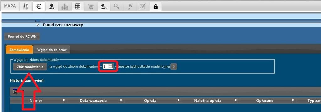 Last update: 2015/06/26 13:23 webewid:portal_rzeczoznawcy 8. Pojawi się potwierdzenie złożenia zamówienia zawierające dane do przelewu jak w punkcie 5.