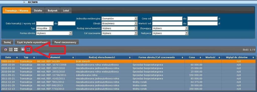 Last update: 2015/06/26 13:23 webewid:portal_rzeczoznawcy 14. Pojawi się okno Dokumentacja cyfrowa.