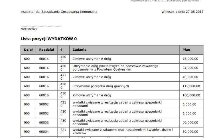 Pojawi się okienko z opcjami wydruku gdzie