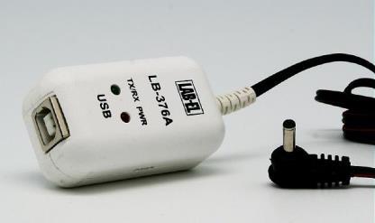 Instrukcja obsługi miernika LB-575 31 4.2 Opis konwertera USB LB-376A Na Rys.