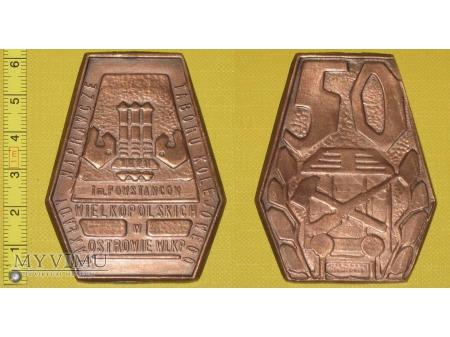 Medal kolejowy - firmowy ZNTK Ostrów Wlkp.