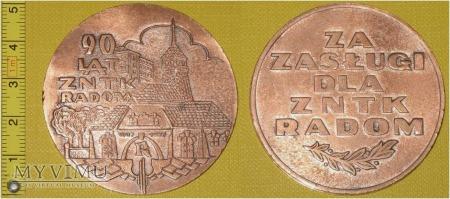 Medal kolejowy - firmowy ZNTK Radom 208-2-06 Medal kolejowy -
